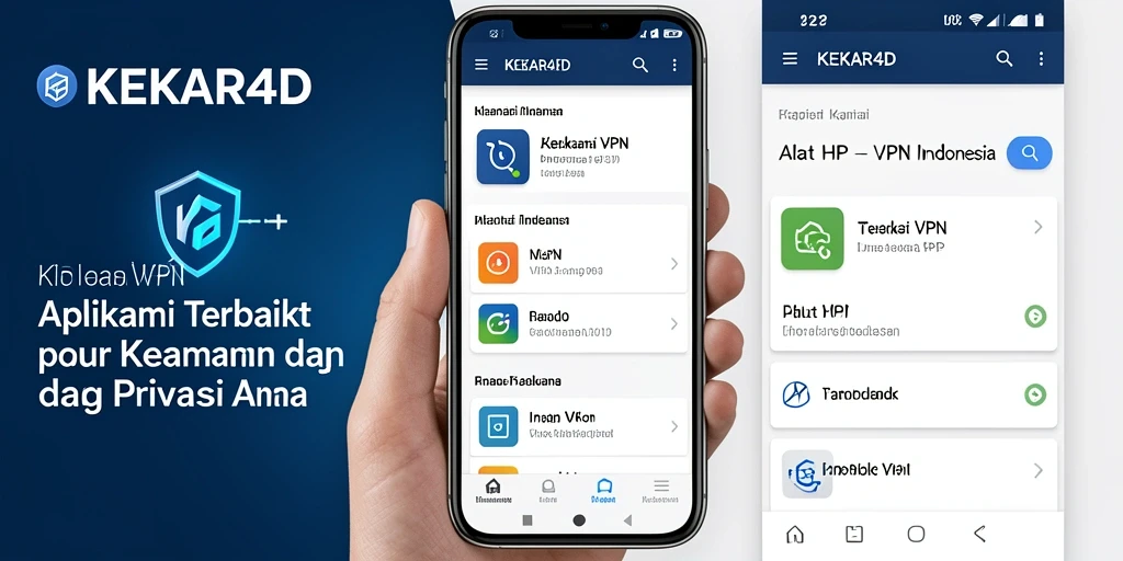 Antarmuka aplikasi KEKAR4D yang intuitif dan fungsional.