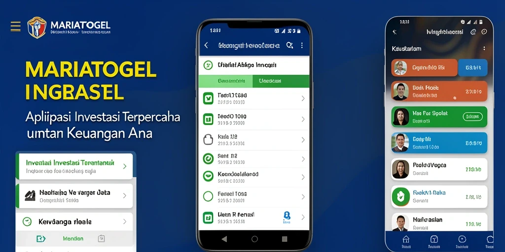 Tampilan antarmuka MARIATOGEL yang modern dan informatif.