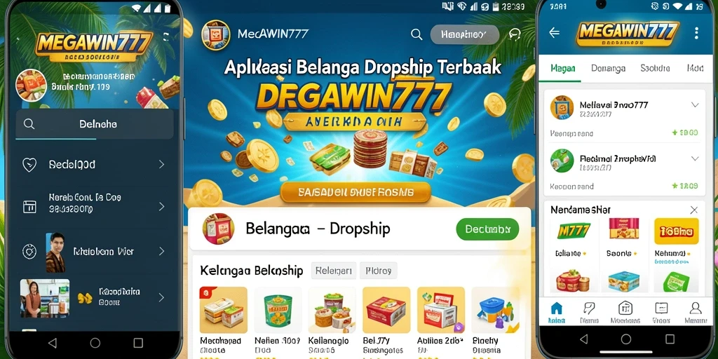 Tampilan antarmuka MEGAWIN777 yang sederhana dan efektif.