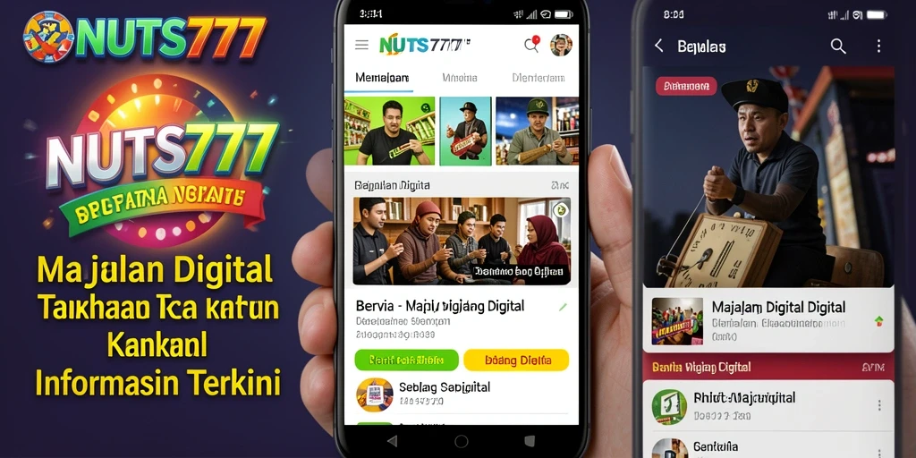 Tampilan antarmuka pengguna NUTS777 yang modern dan menarik.